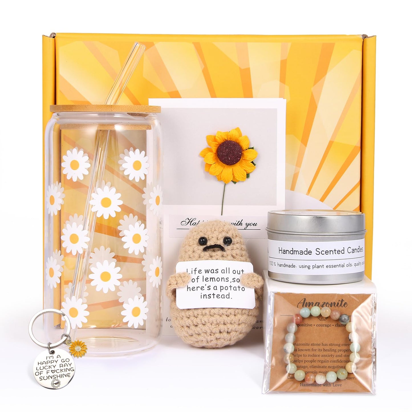 Birthday Gifts for Women,Teen Girl Gifts,Unique Happy Birthday Gift Baskets and Box for Her,Mom,Wife,Sister,Aunt,Bestie,Daughter,Girlfriend,Friendship,Best Friend,Female