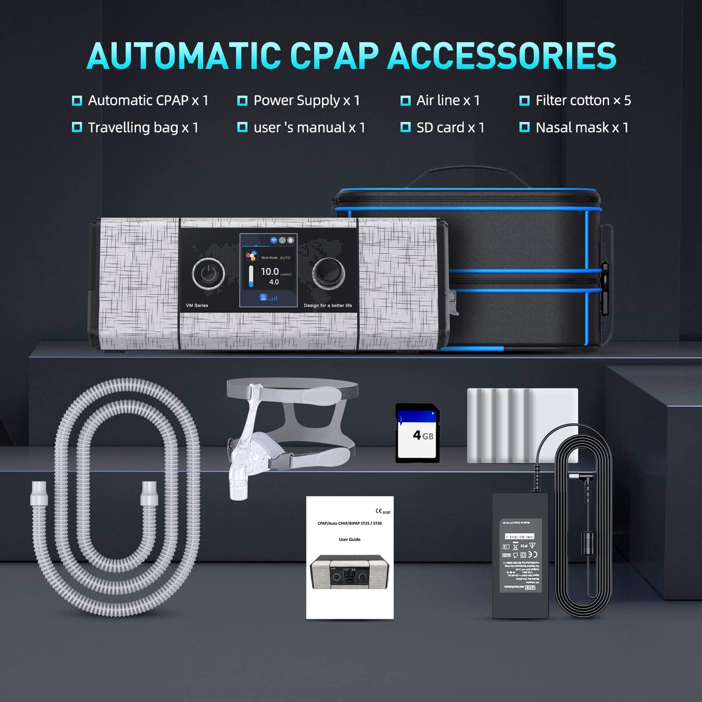C-pap Machine VENTILATOR With HOSE