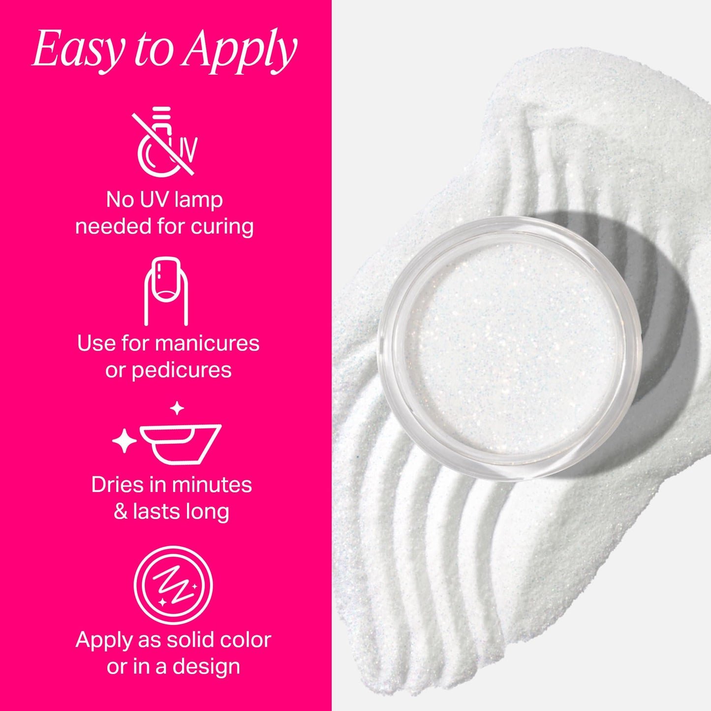 Nailboo Dip Powder for Natural or Acrylic Nails, Long-Lasting & Highly Pigmented, No UV Lamp for Nails Needed, DIY Nail Tech Sup