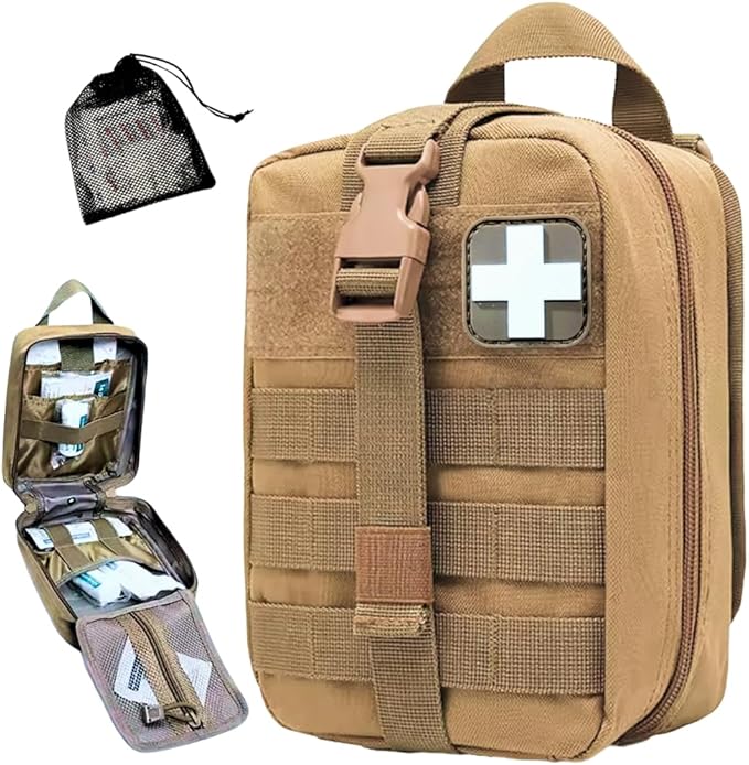 Orca Tactical MOLLE Rip Away EMT First Aid IFAK Pouch Medical Empty Bag