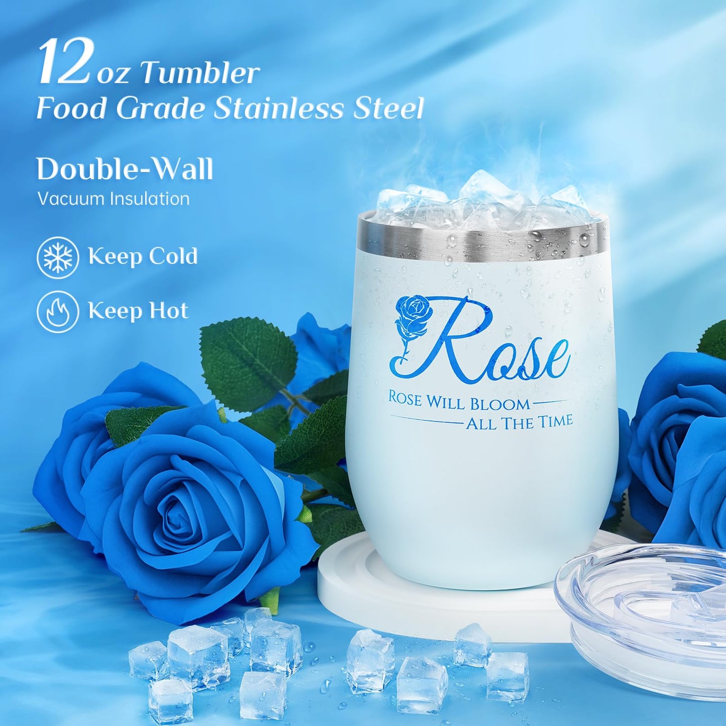 Dallfoll Birthday Gifts for Women, Self Care Gifts, Luxury Spa Gift Basket, Relaxation Bath Sets, Get Well Soon Gifts Package with Flannel Blanket, Tumbler, Ladies Pamper Gifts for Mom, Wife, Friends