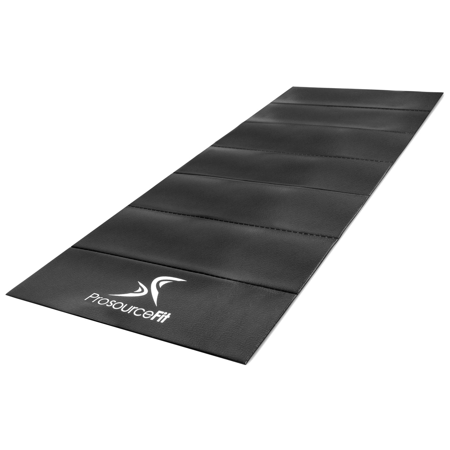 ProsourceFit Treadmill & Exercise Equipment Mats, Folding (7’L x 3’W x ¼”T) High Density PVC Floor Protector