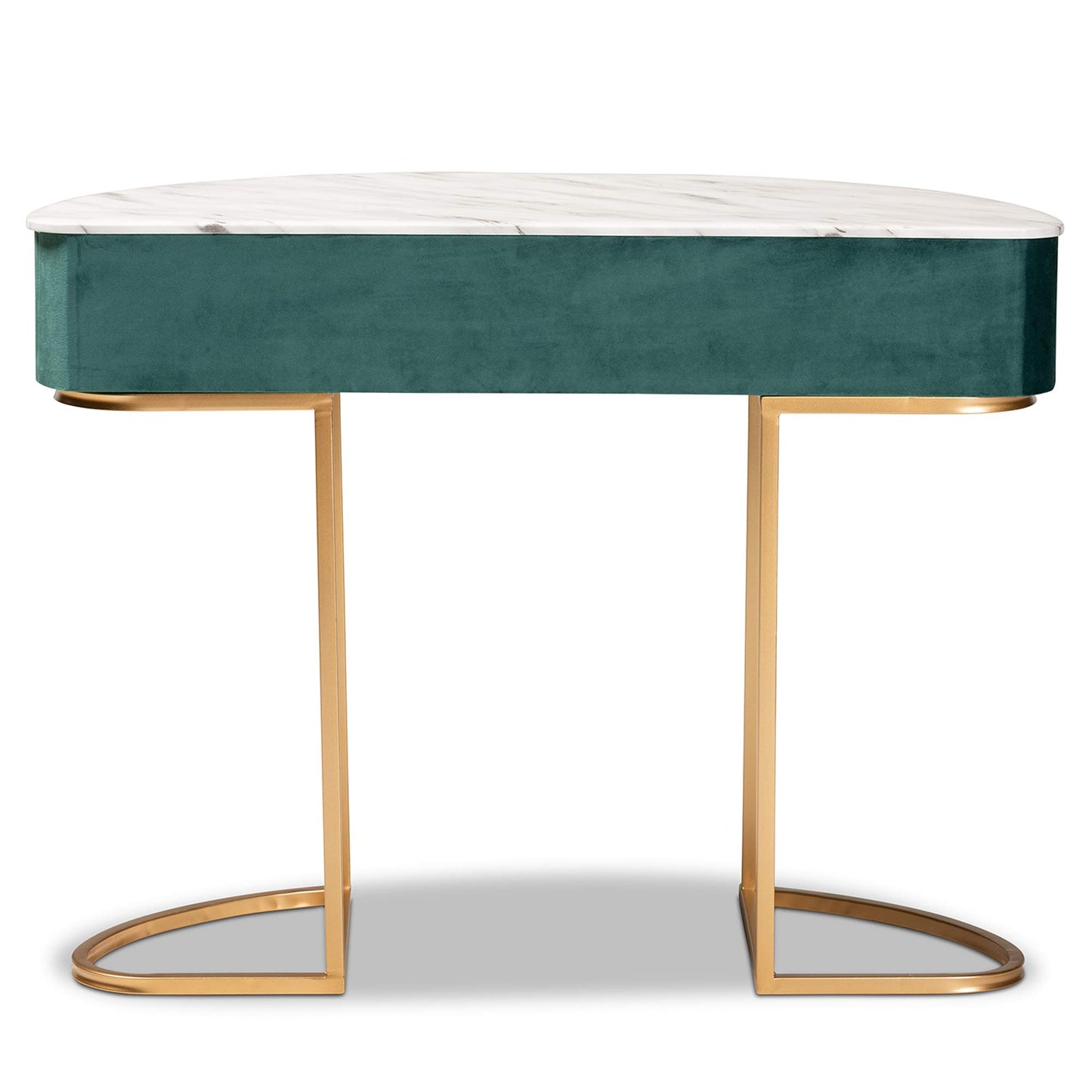 Baxton Studio Console Tables, Green/Gold