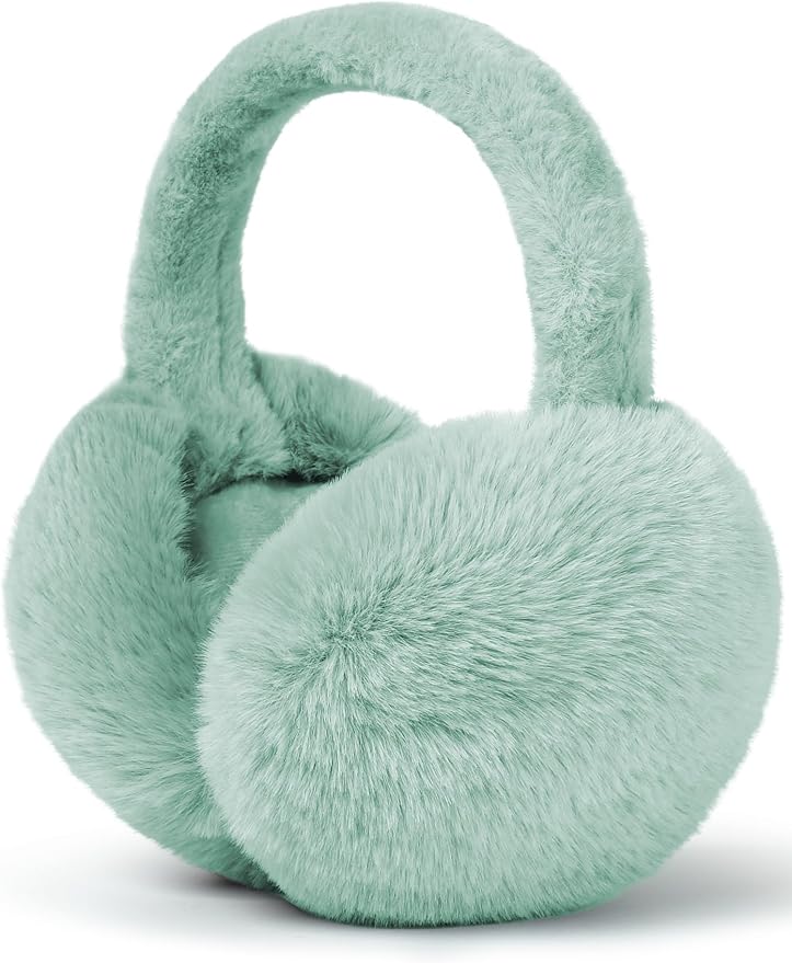 Buauty Ear Muffs Winter Women Men Soft Earmuffs Cute Ear Covers Cold Weather Fluffy Ear Warmers Headband Winter Accessories