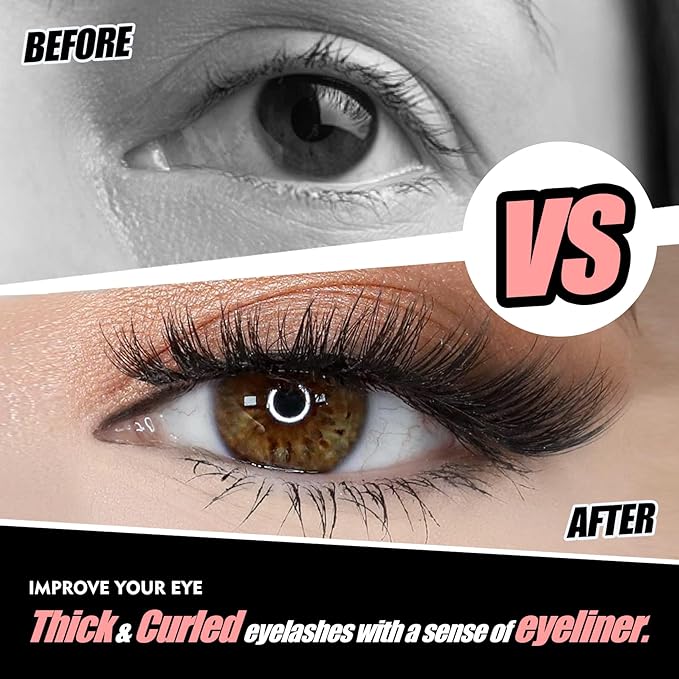 DIY Eyelash Extension Lash Clusters 120 Clusters False Eyelash 3D Effect Individual Natural Lashes Set at Home Eyelash Extension Kit Lashes Pack Volume Mixed