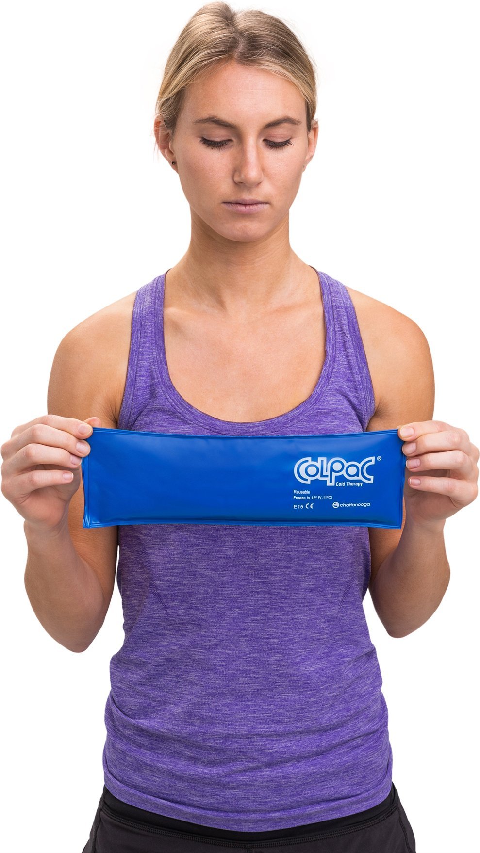 Chattanooga ColPac Blue Vinyl Strip | 3 in x 11 in | Pack of 2