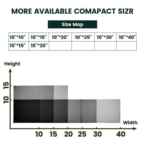 Sports Netting,Golf Practice Net Hitting Net with 33Feet Nylon Rope Also for Baseball, Hockey, Soccer, LAX and More - 10x10ft/10x15ft/10x20ft/10x25ft/10x30ft/10x40ft/10x50ft