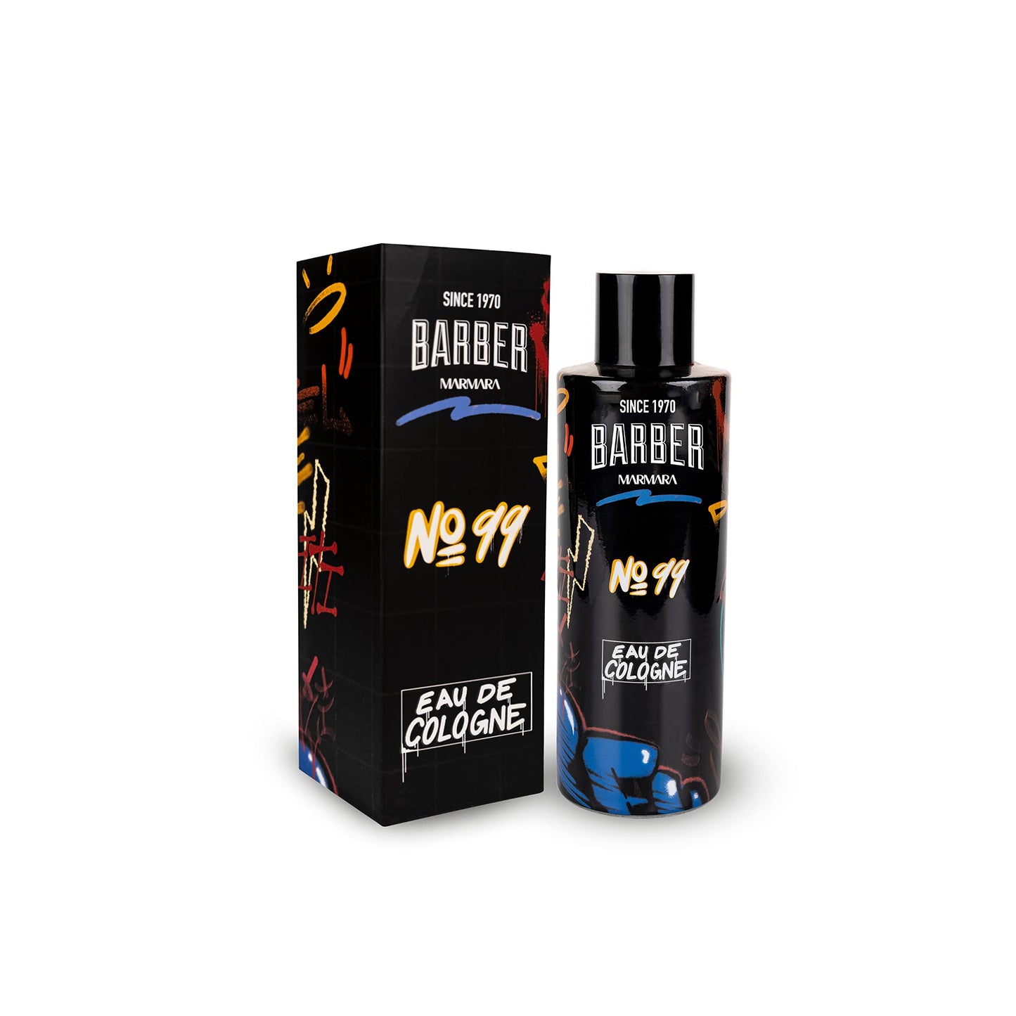 Marmara Barber Cologne - Best Choice of Modern Barbers and Traditional Shaving Fans Limited Edition Glass Bottle in Gift Box (500 ml, No99)