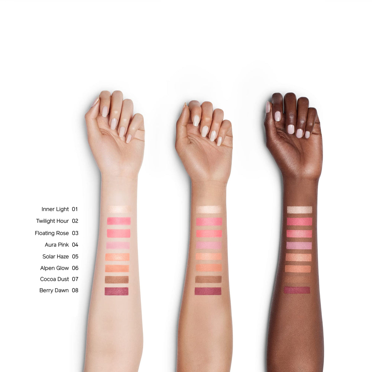 Shiseido InnerGlow Cheek Makeup: Blush and Highlighter, Berry Dawn 08 - Enhances, Highlights & Contours with Airy, Weightless Fi