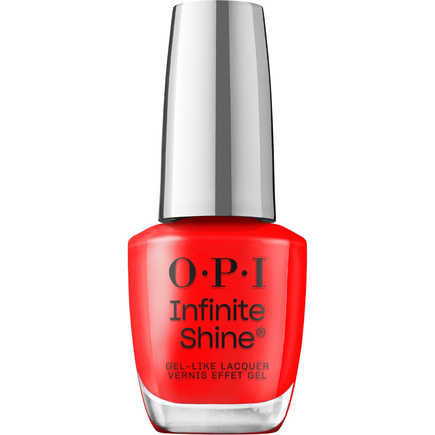 OPI Infinite Shine Drop It Like Its Hawt | Jelly Bright Red Long Wear Gel Like Crme Nail Polish | Make 'Em Jelly! Collection | S