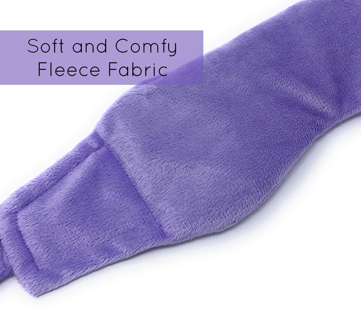 Weighted Lavender Eye Mask for Sleeping, Relaxation, Meditation & Self-Care – Aromatherapy Lavender Eye Pillow – Calming Spa Gift for Women, Men, Mom, Dad