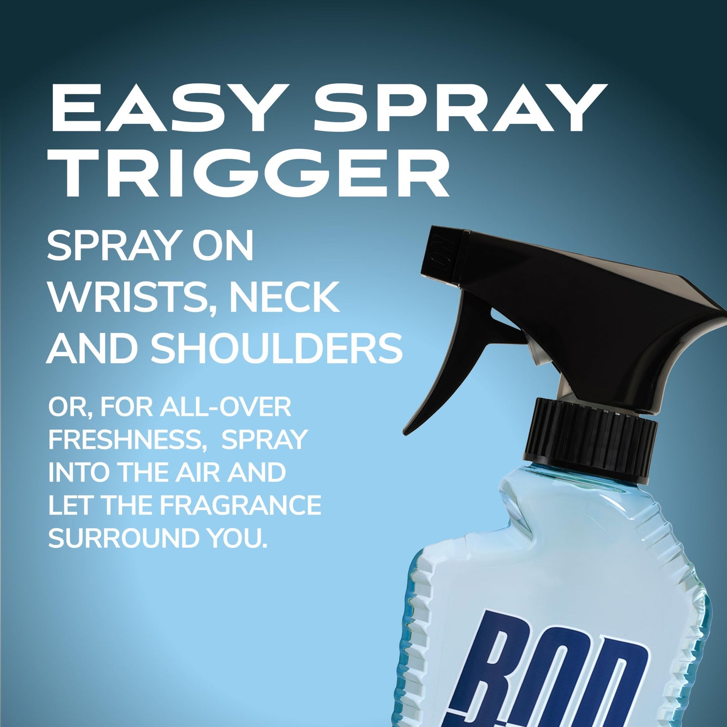 BOD man Fragrance Body Spray, Calm Air, 8 fl oz