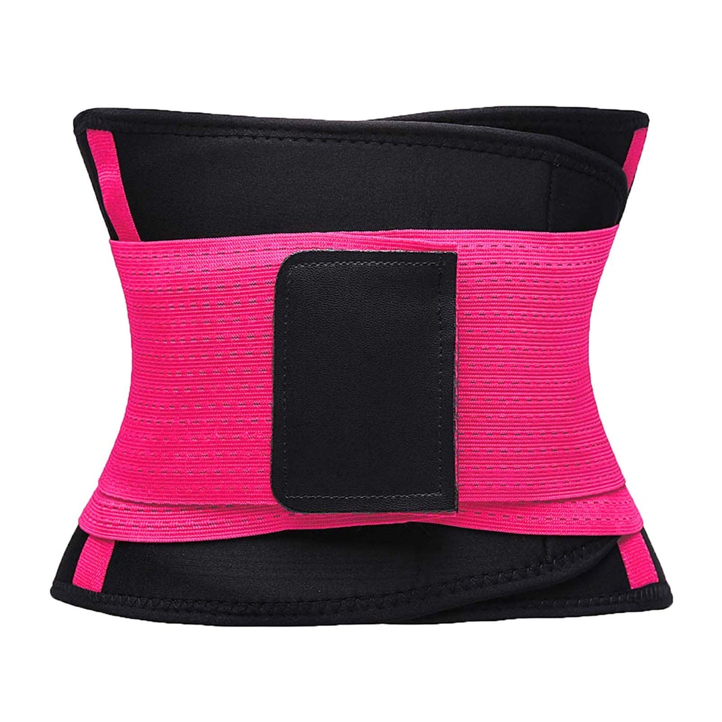 VENUZOR Waist Trainer Belt for Women - Waist Cincher Trimmer - Slimming Body Shaper Belt - Sport Girdle Belt (UP Graded)(Hot Pink,Large)