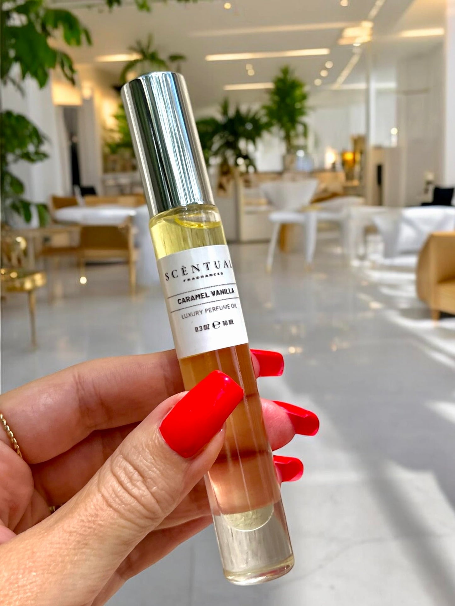 Luxury Perfume Oil, Ultra-Concentrated Women Roll-On Fragrance Oil, Lavender Vanilla Gourmand Long Lasting Rollerball Travel Mini Perfume, Vegan, Alcohol & Cruelty Free 10ml (Lavender Vanilla)