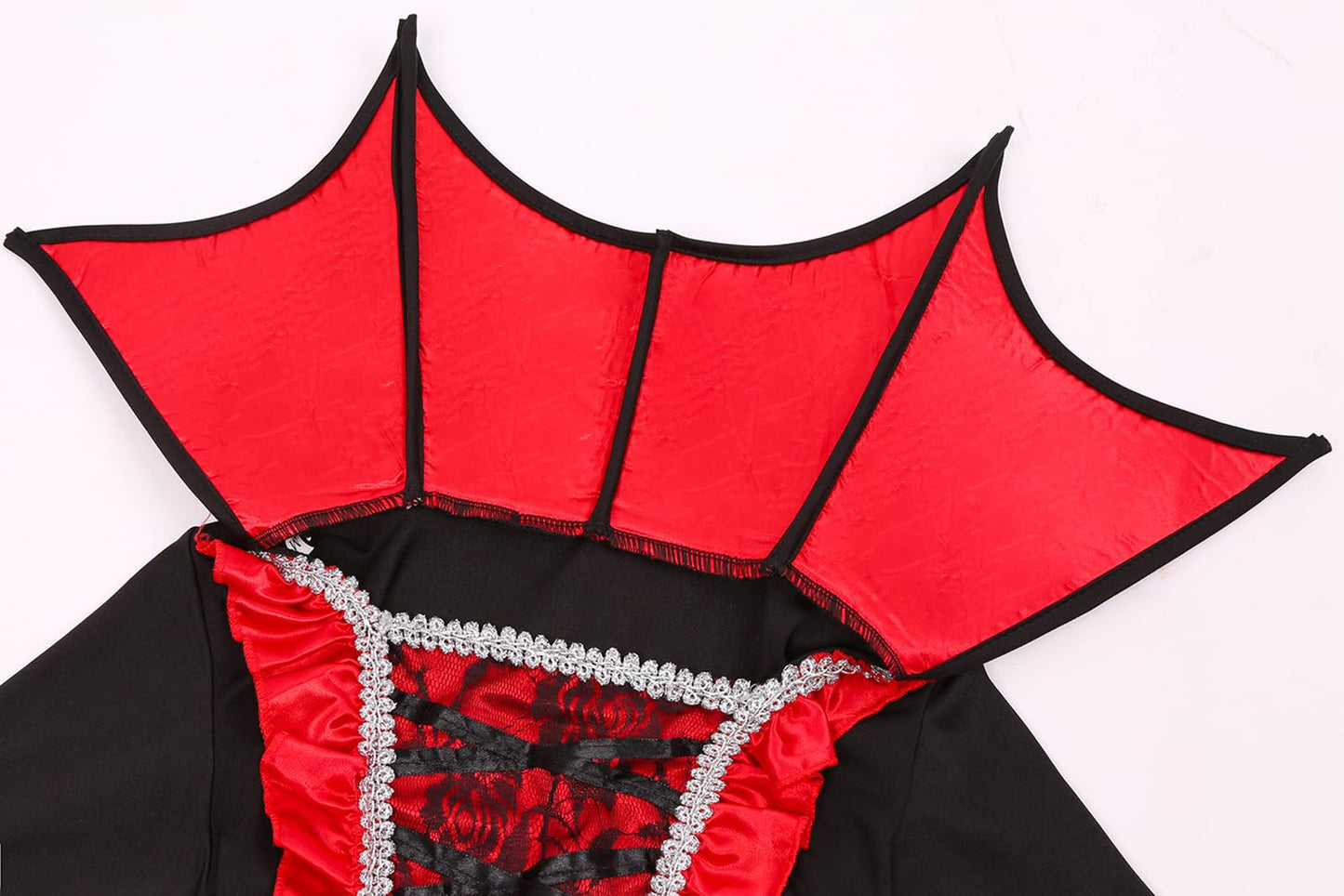 Gomukot Direct Girls Vampire Costume for Halloween Party Dress Up (6-8 Years)