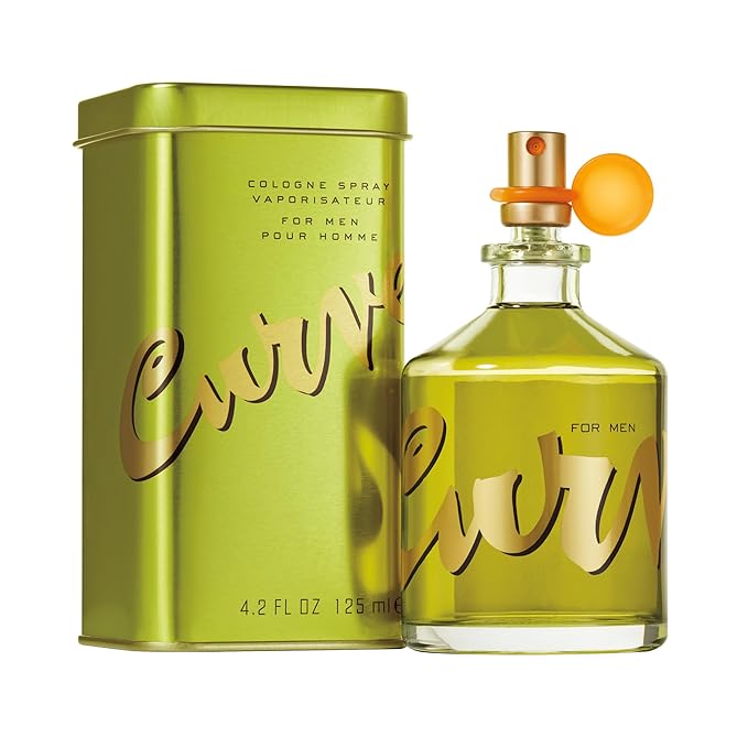 Curve for Men Cologne Spray, Gift for Him, Spicy Woody Magnetic Scent for Day or Night, 4.2 fl oz