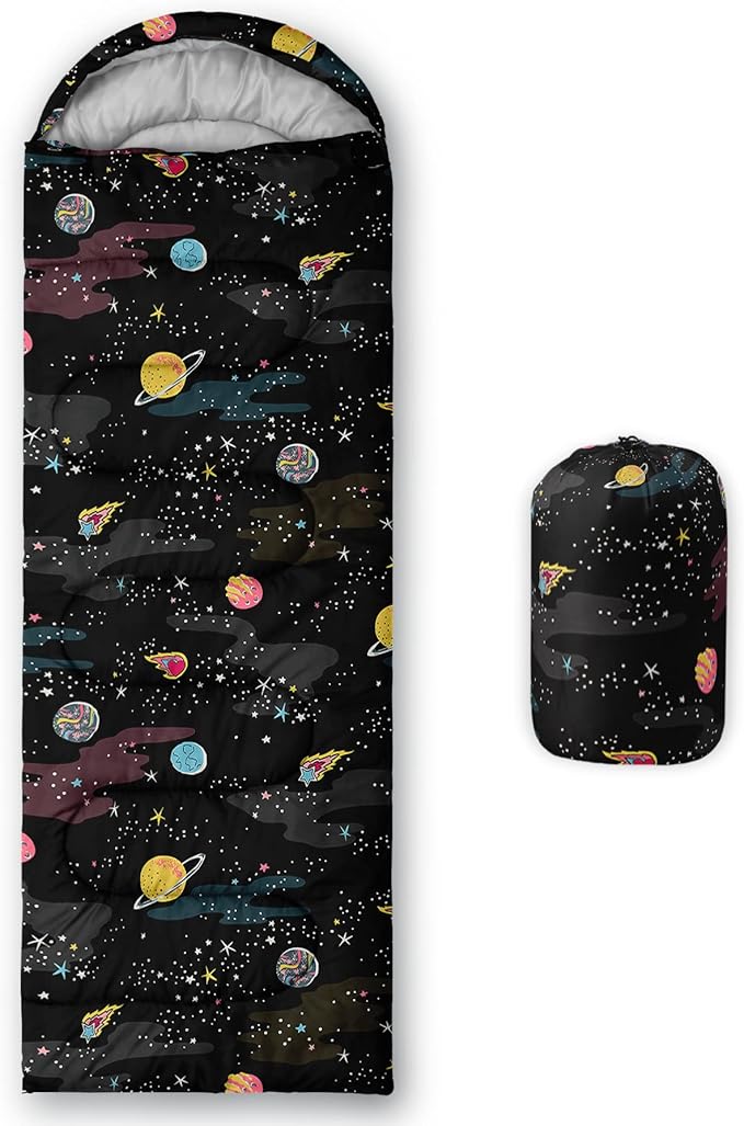 BailiPromise Camping Sleeping Bags,3 Season Warm & Cool Weather,Lightweight,Waterproof Sleeping Bags for Adults & Kids,Tra...