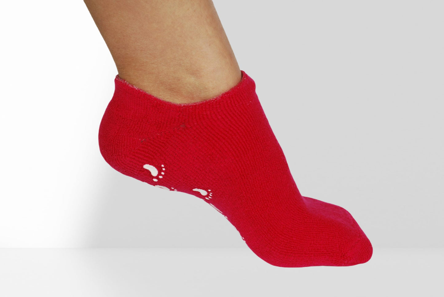 EMILYSTORES Magenta Moisturizing Gel Socks for Cracked Heel 1 Pair, Moisturizing Socks for Women Overnight, for Dry Rough Skin,