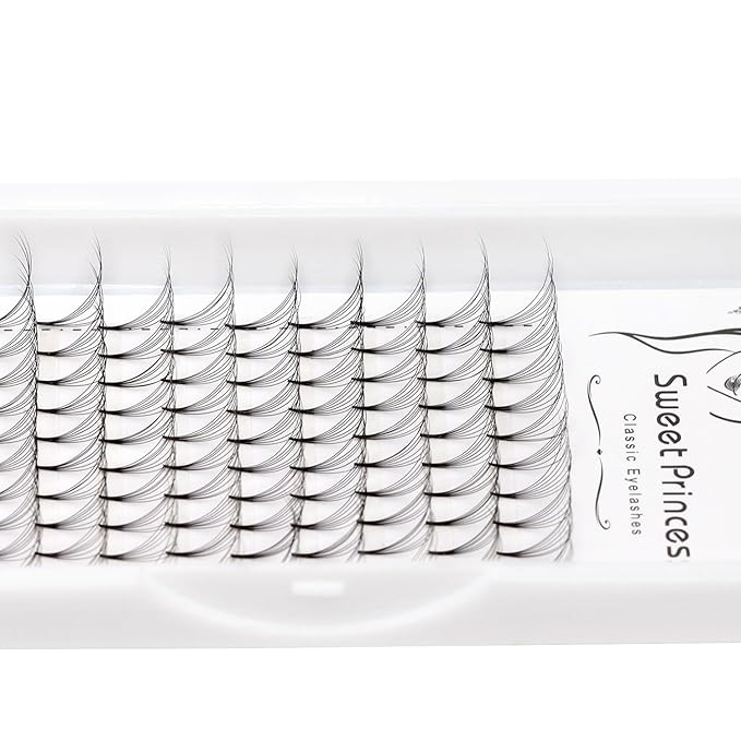 12rows 120pcs 10D Premade Volume Fans Eye Lashes Extensions Thickness 0.07mm D Curl Black Soft Individual False Eyelashes Makeup Fake Lashes Cluster 8-18mm to Choose (7D-4pack-9-11-13-15mm)