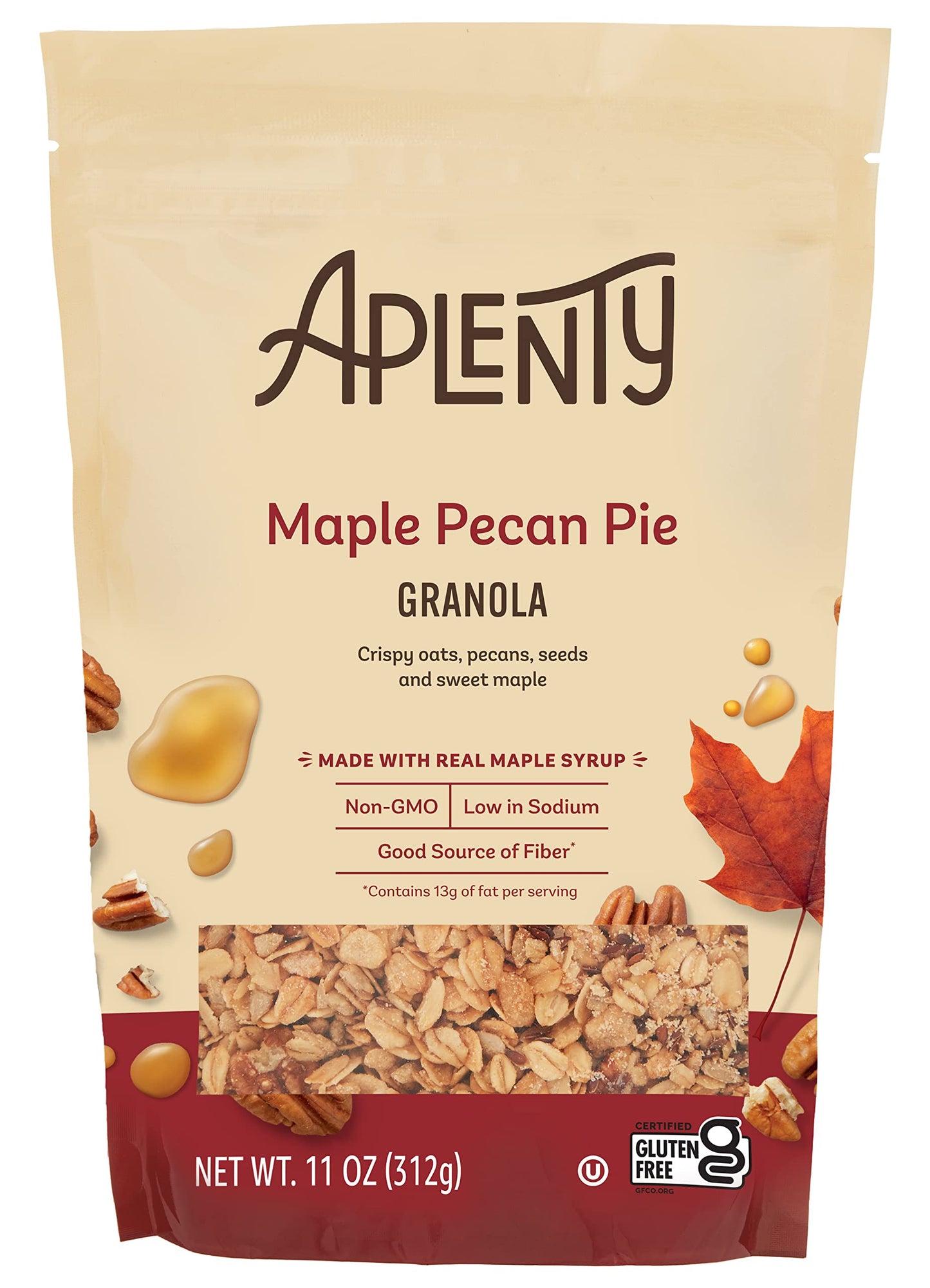 Aplenty Maple Pecan Pie Loose Granola