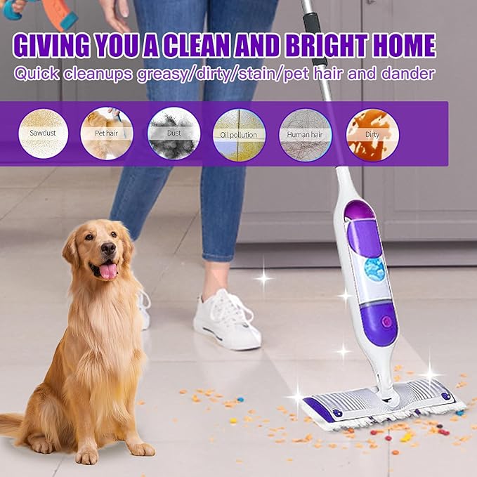 Power Mop Pads for Swiffer Power Mop Refills, Multi-Surface Power Mop Pads for Swiffer Power Mop Pads, Disposable PowerMop Refill Pads Compatible with Swiffer Wet Pads Refill, 20 Count