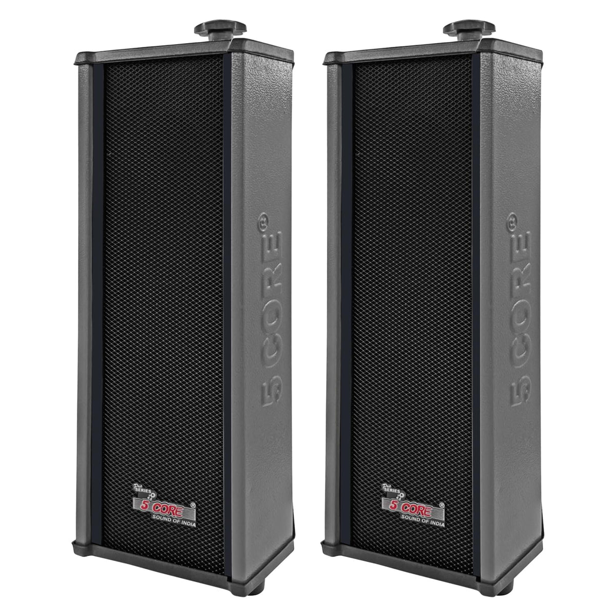 5 CORE Outdoor Speakers Pair Stereo in Wall Speaker 100W Peak Passive Mount Wired Waterproof Patio House Garage Indoor Exterior Audio System Bocinas para Casa - 15TG 2Pcs
