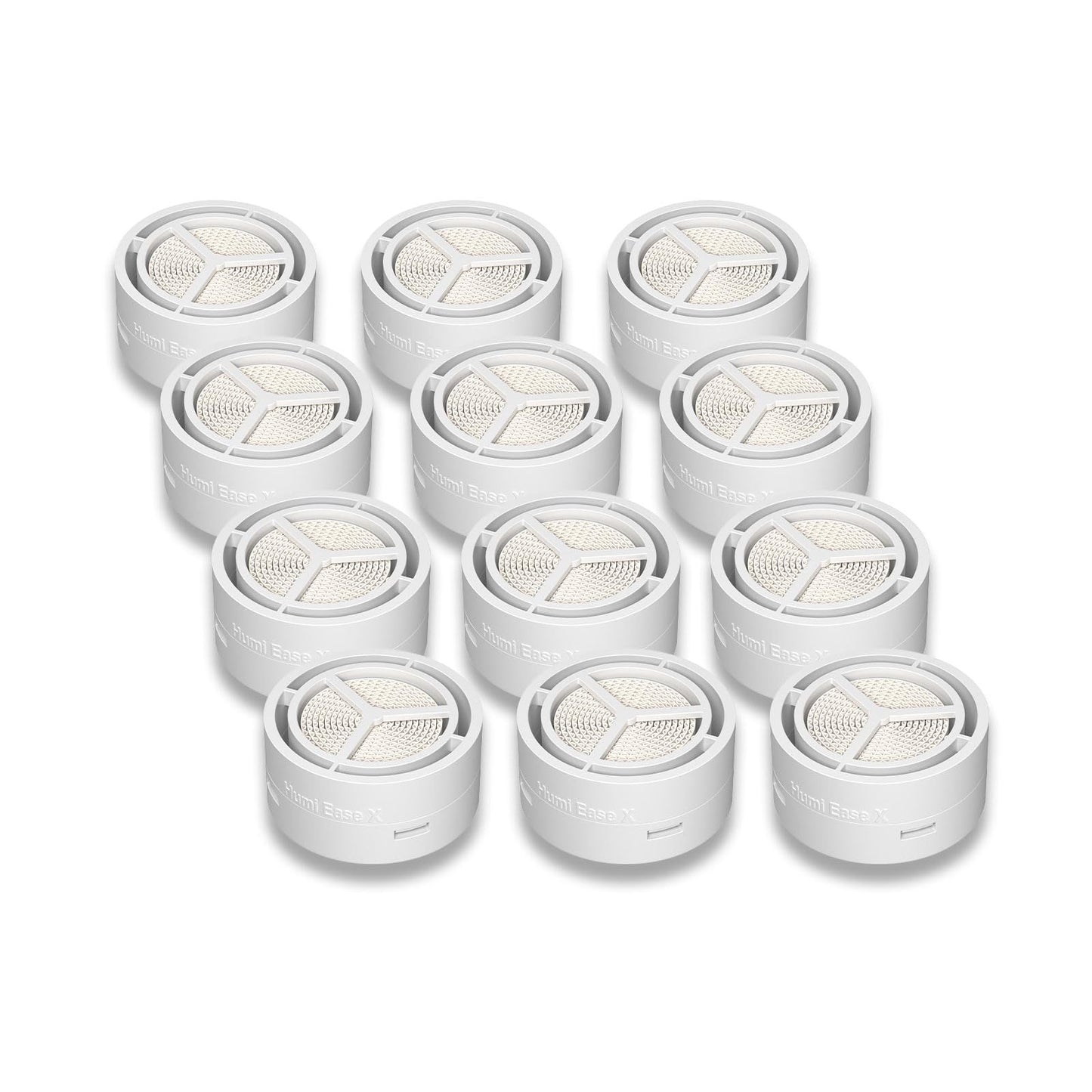 Yosopherier HME Filter, Replacement Cartridges for ResMed HumidX, Compatible with Airmini CPAP Machine & P10 Nasal Pillows, N20 and N30 Nasal Masks, 12-Pack Cartridges