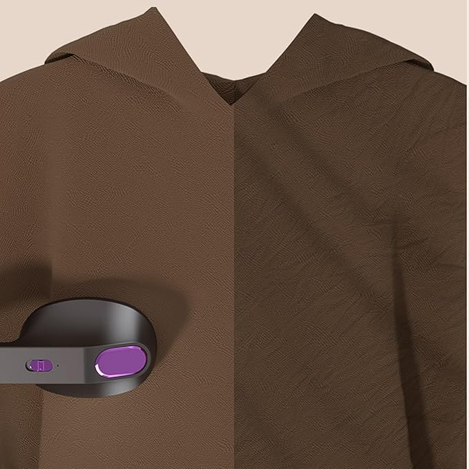 Travel Steamer Device, Compact Iron Machine, 8.46x3.31x2.48 Inches Dress Steamer for Cotton, Portable Clothing Tool with Fast Heat, Garment Care Accessory for Home Trip Shirt Linen Wool Fabrics