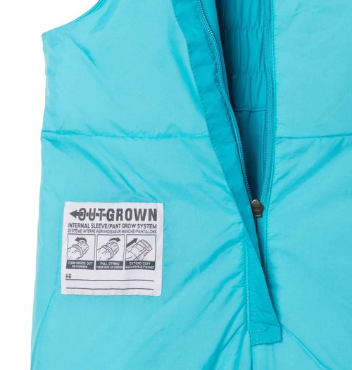 Columbia Toddler Unisex Adventure Ride II Bib, Geyser, 3T