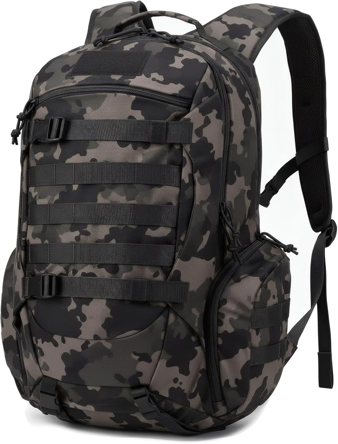 Fortune Edge 35L Tactical Backpack for Men, MOLLE Military Bug Out Bag, Waterproof Rucksack for Hiking with Hydration Port...