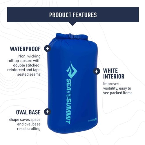 Sea to Summit Lightweight Dry Bag 3-Piece Set, 8L, 13L, and 20L