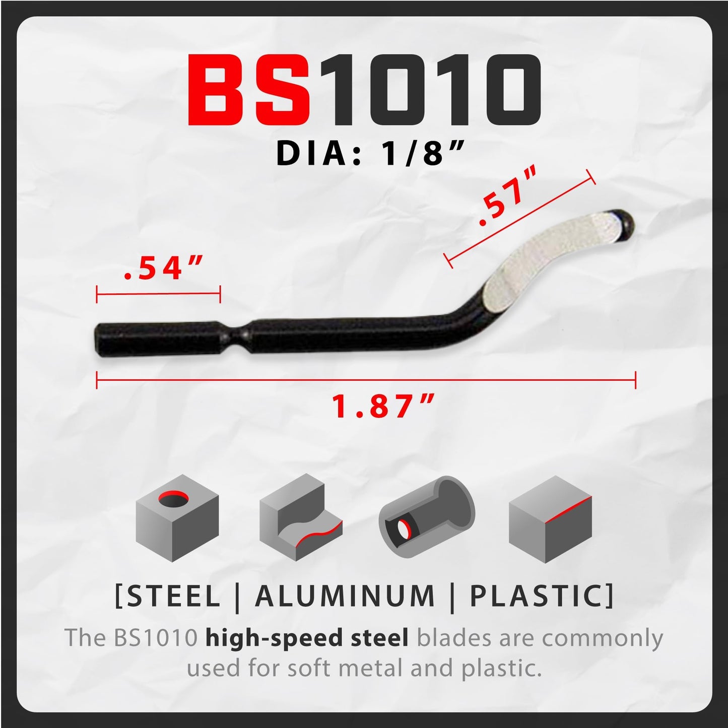 AFA Tooling - Deburring Tool & Countersink Hand Reamer with 10 Extra Blades - Works on Metal, Resin, PVC Pipes, Copper, Plastic and 3D Printed Edges - Plumbing & 3D Printing Burr Removal Reamer Tool