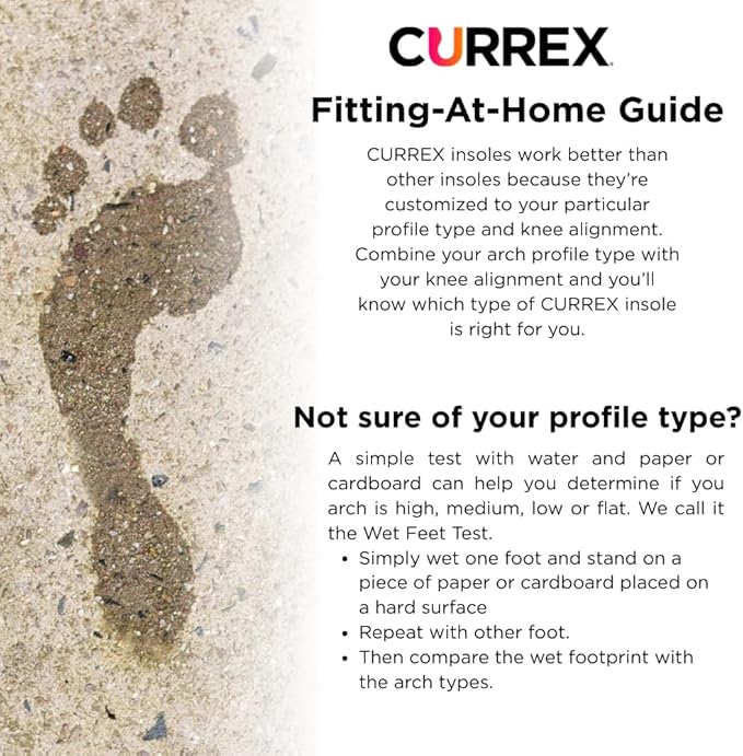 CURREX PICKLEBALLPRO Insoles for Pickleball Shoes – Arch Support Inserts w/Super Grip Surface & Premium Heel Cushioning, Helps Improve Foot Stability – for Men & Women– Medium Arch, Small