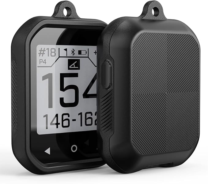 TUSITA Silicone Case Compatible with Bushnell Phantom 3 Handheld Golf GPS - Black