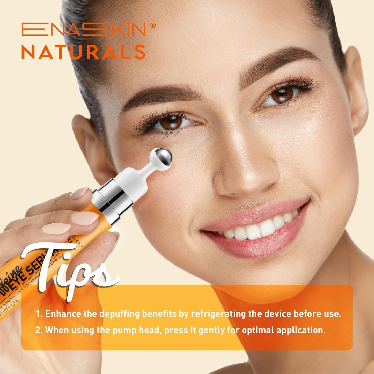 Under Eye Serum For Puffiness: Caffeine Under Eye Treetment Raducing Eye Begs and Derk Circles In 2 Week - Eye Wrinkles & Fine Lines Smoothing Cream for Late Nights, Overtime and Makeup Prep - 12 ML