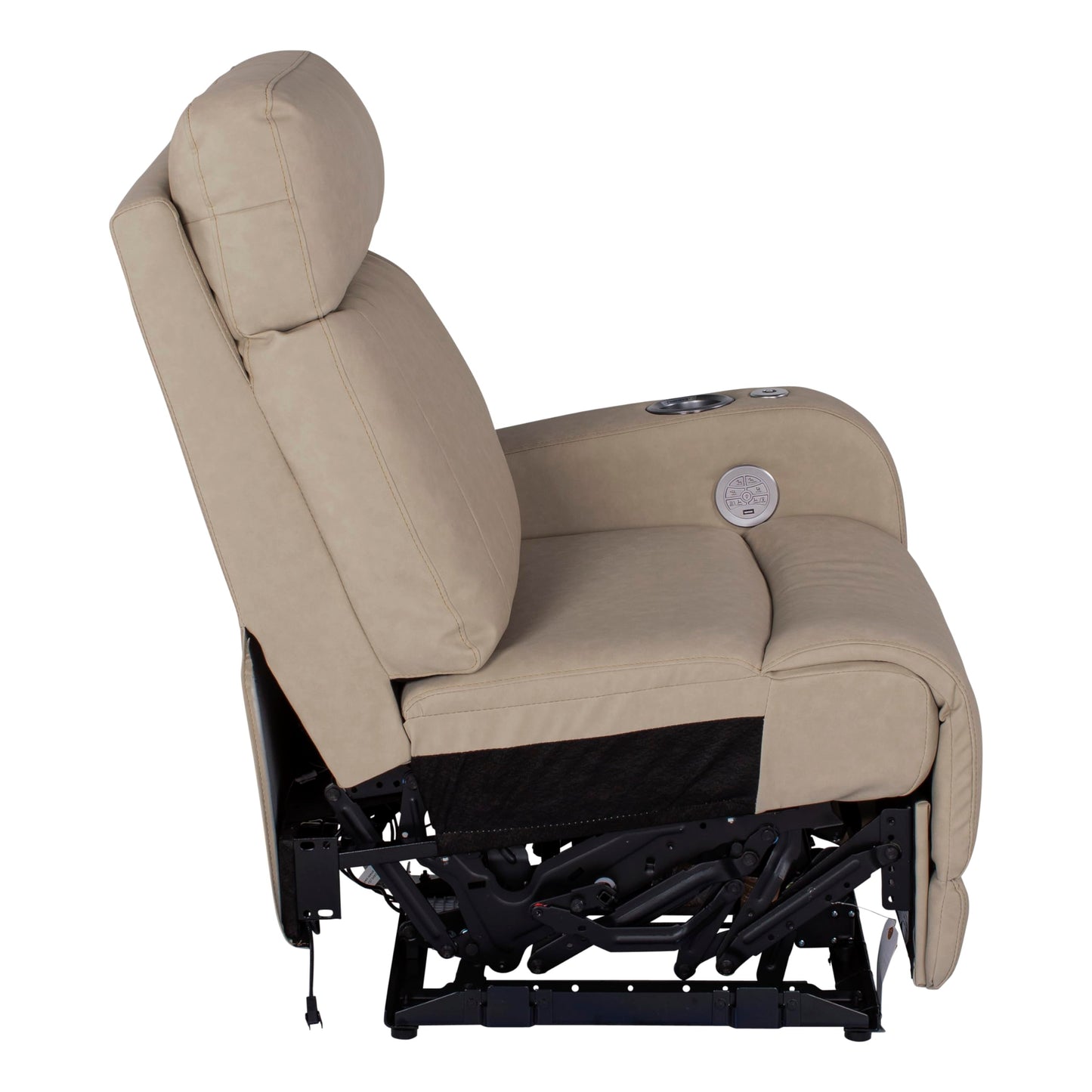 Thomas Payne® Seismic Series Luxury RV Theater Seating Recliner - Left Hand Configuration, Altoona – Remote Control Power Recline, Massage and Lumbar – Power Port Accessory Compatible – 2020134975