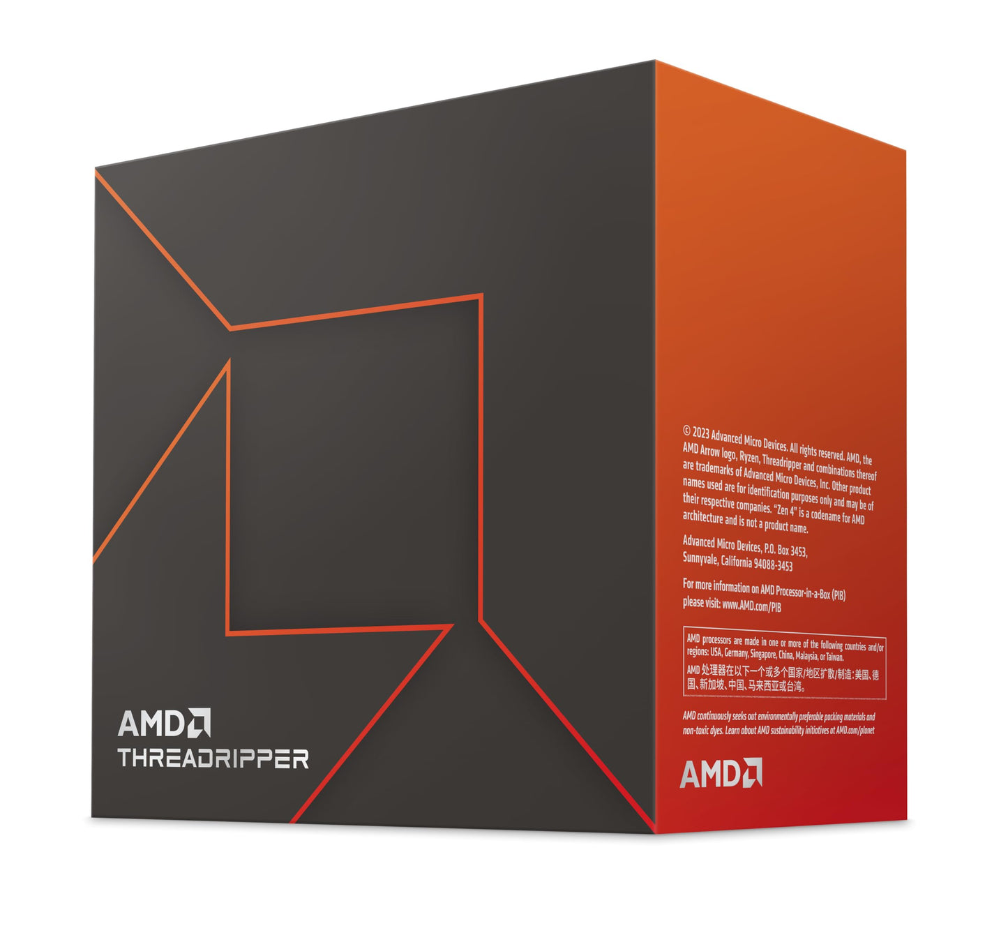 Amd Ryzen Threadripper 7980X 64-Core, 128-Thread Processor