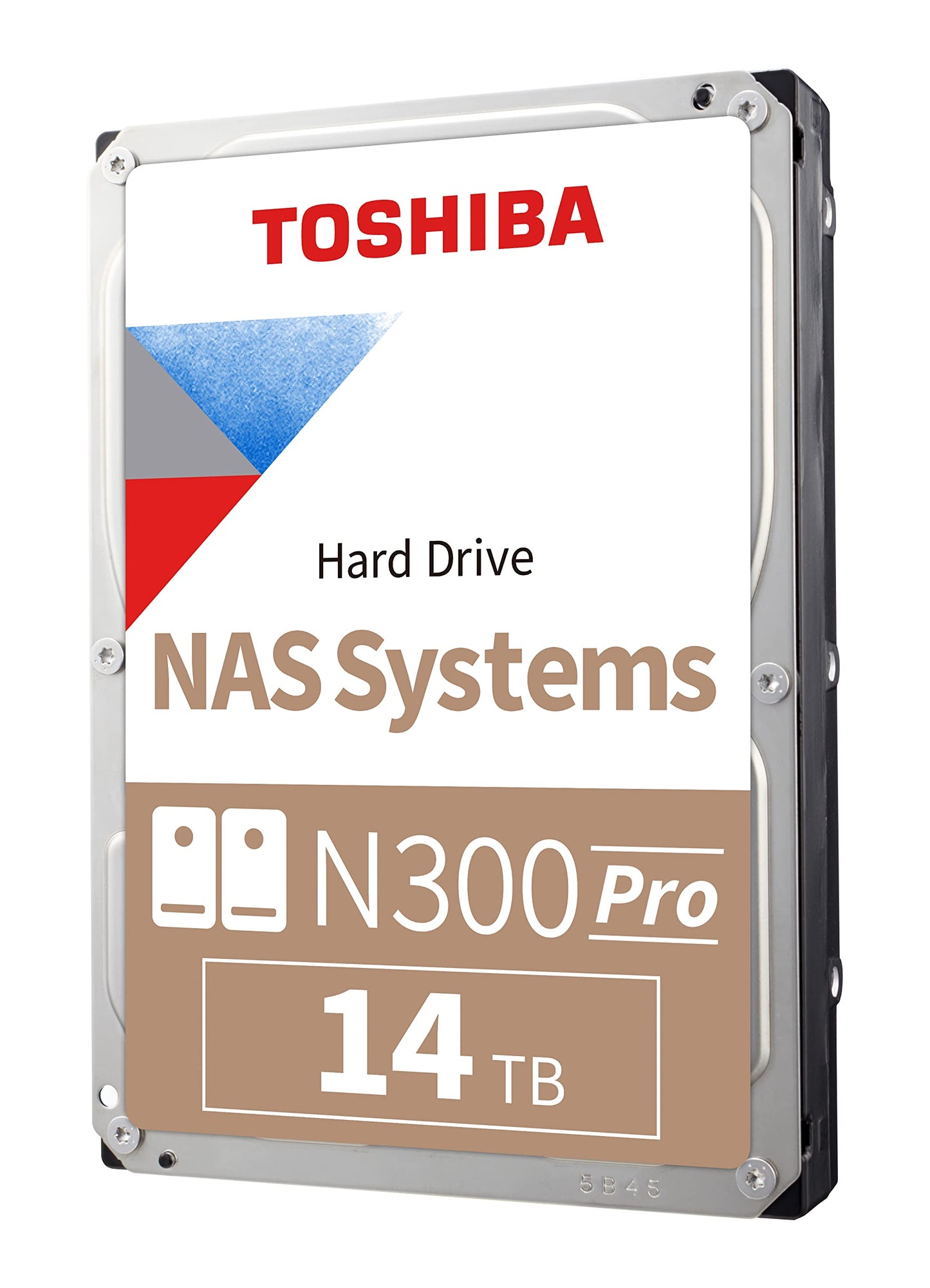 Toshiba N300 Pro 14Tb Large-Sized Business Nas (Up To 24 Bays) 3.5-Inch Internal Hard Drive - Up To 300 Tb/Year Workload Rate Cm