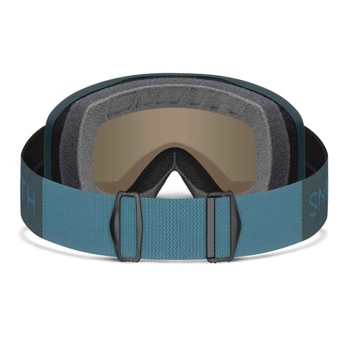 SMITH Unisex Adult Rally Snow Sport Goggle - Pacific Frame | Green Sol-X Mirror Lens