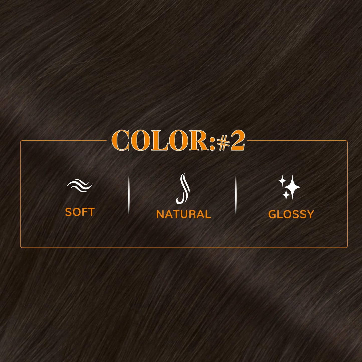 Easyouth Nano Hair Extensions Human Hair Brown Nano Ring Hair Extensions Dark Brown 18 Inch 50g 50s Invisible Nano Hair Extensio