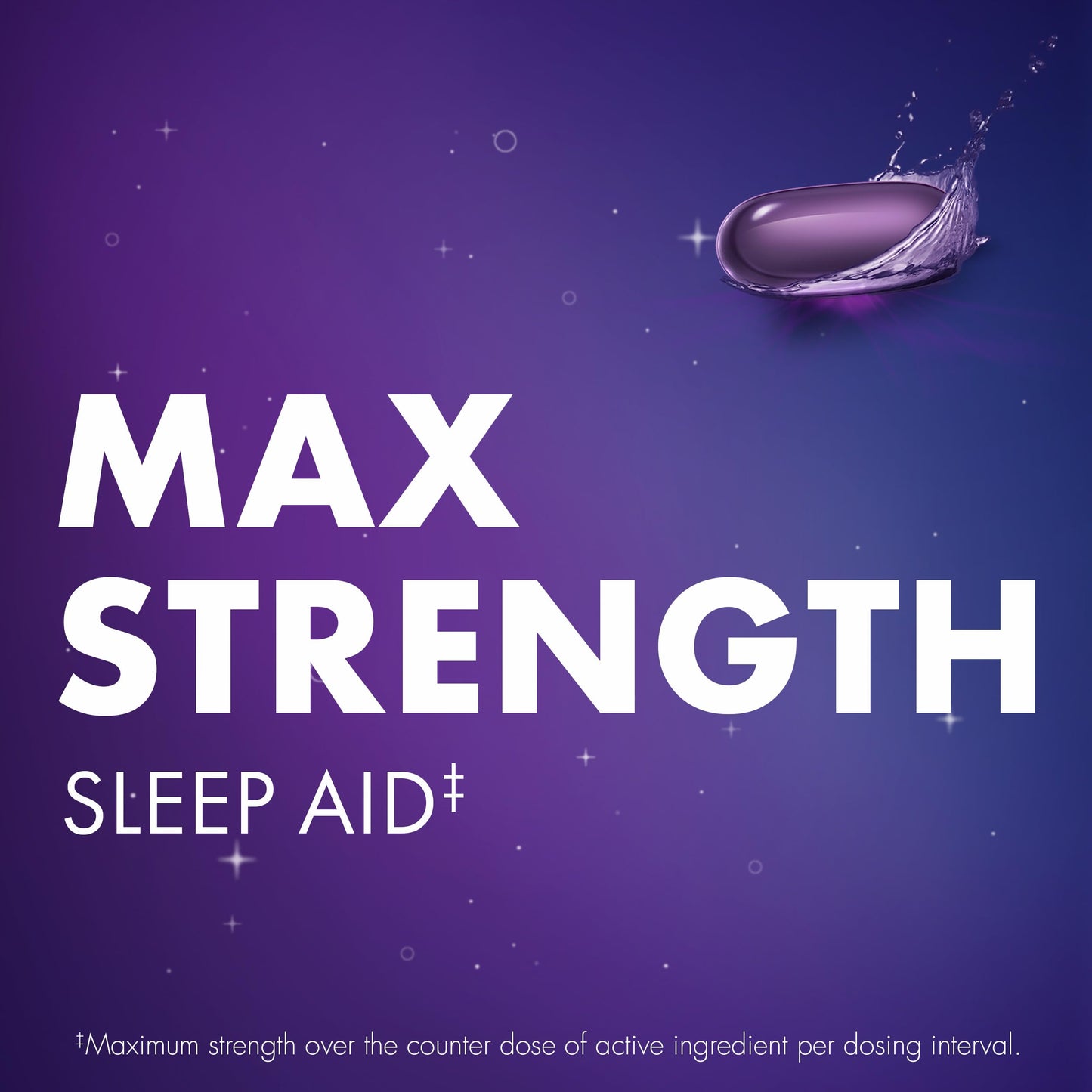 ZzzQuil LiquiCap Sleep Aid, Diphenhydramine 25mg HCl, Sleep Aids for Adults, Nighttime Sleep Aid, 72 LiquiCaps