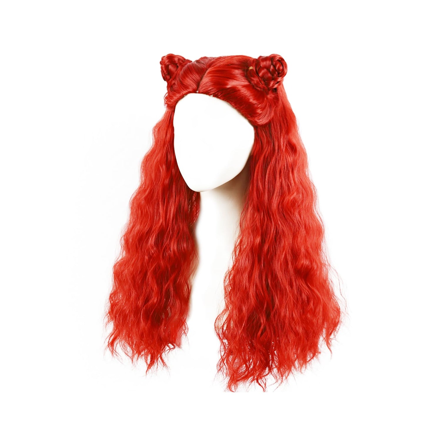 RUXINRUA 4-13 Years Rise of Red Girls Cosplay Costume Sets, Role Playing Outfits Halloween Theme Birthday Christmas Carnival Party Events School Plays Dress Up with Wig (4-5 years)