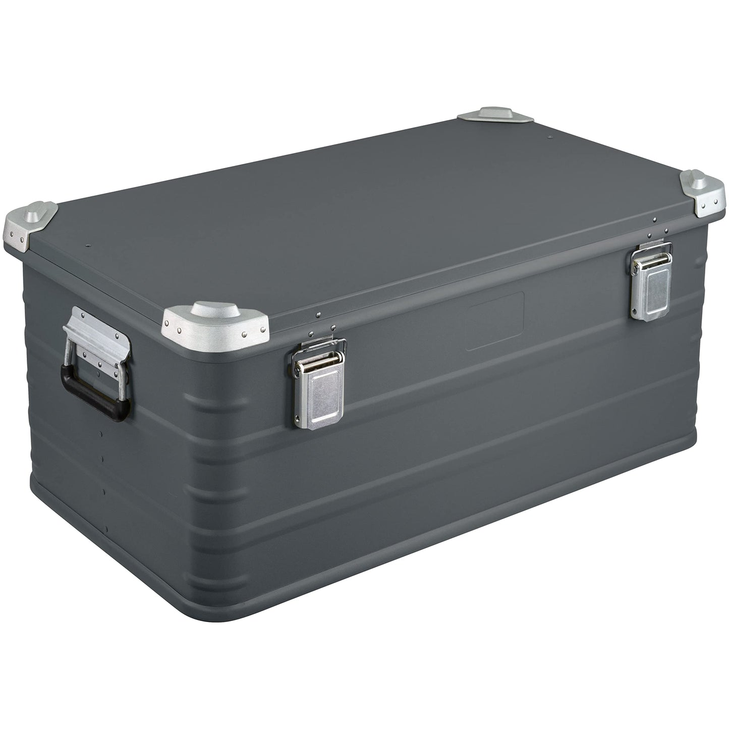 Eylar Crossover Aluminum Overland Storage, Trunk, Metal Cargo Case, Storage Box (95L Large, Gray)