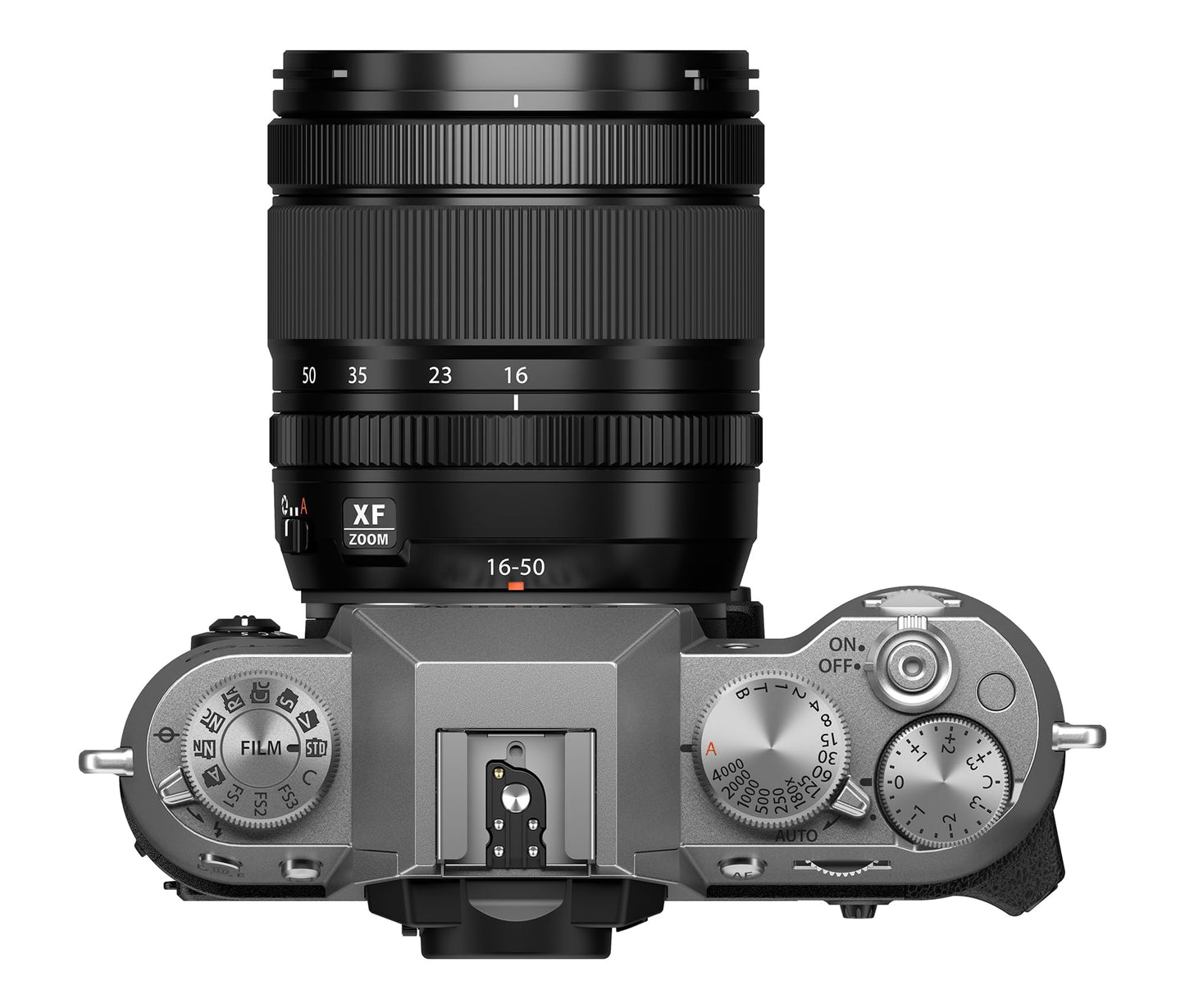 Fujifilm X-T50 Mirrorless Digital Camera Xf16-50Mmf2.8-4.8 R Lm Wr Lens Kit - Silver