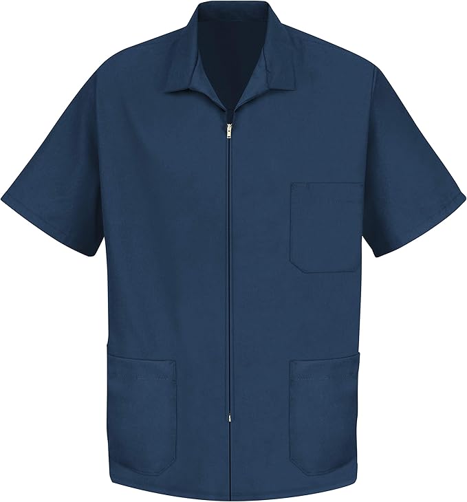 Red Kap Men's Zip Front Smock