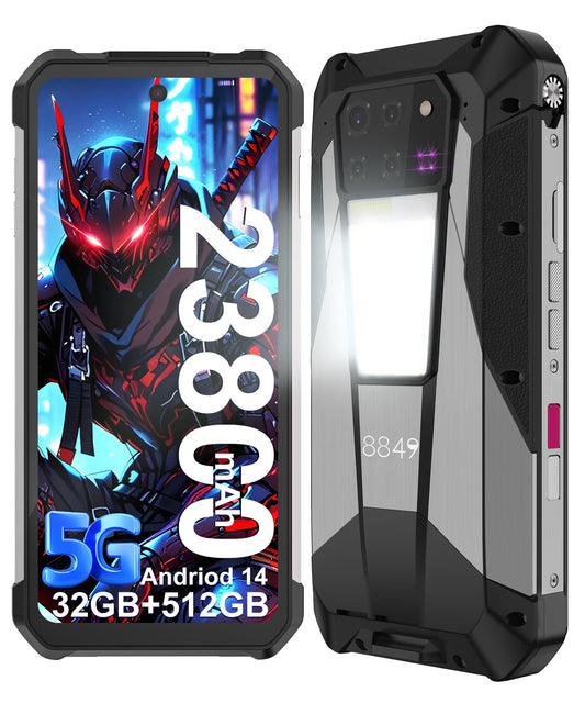 8849 Tank 3 Pro Rugged Smartphone, 6.79" Display, 32GB RAM, 512GB ROM, Waterproof, Black, Android 14, Dual SIM, 23800