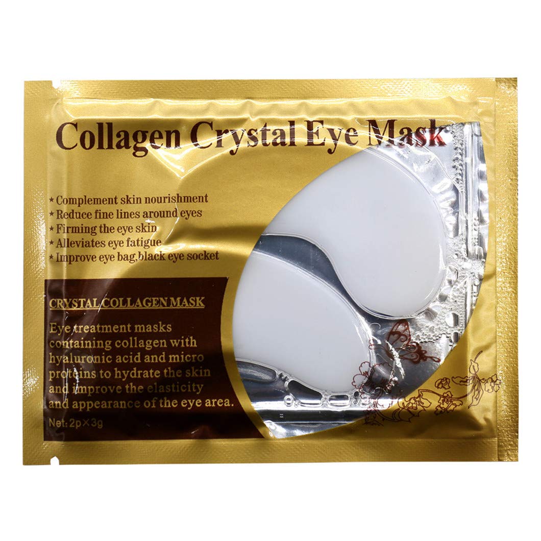 Ruzzut Under Eye Patches - 30 Pairs Collagen Eye Mask Eye Patches for Puffy Eyes and Dark Circles, Anti Aging Moisturizing Gel E