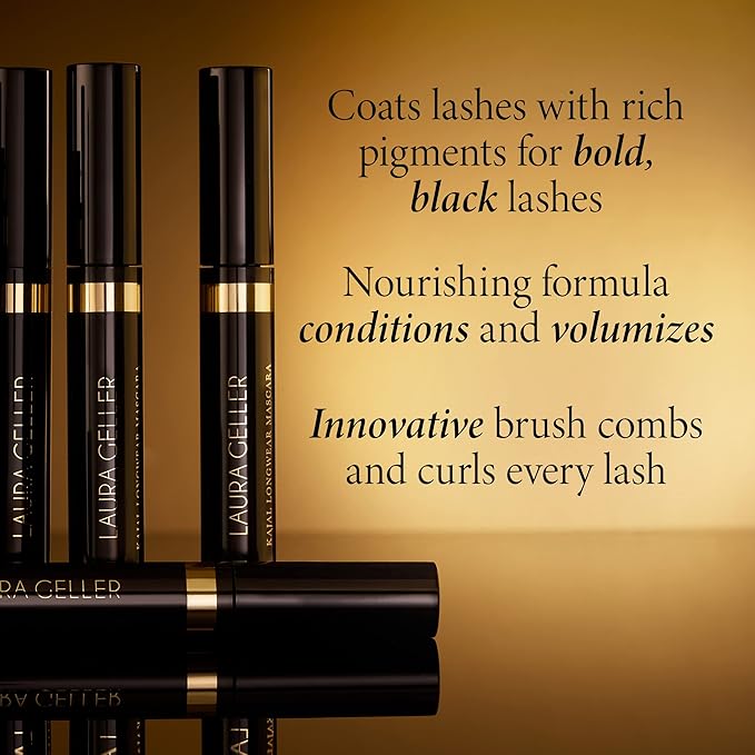 LAURA GELLER NEW YORK Kajal Mascara Duo | Black and Brown Mascara