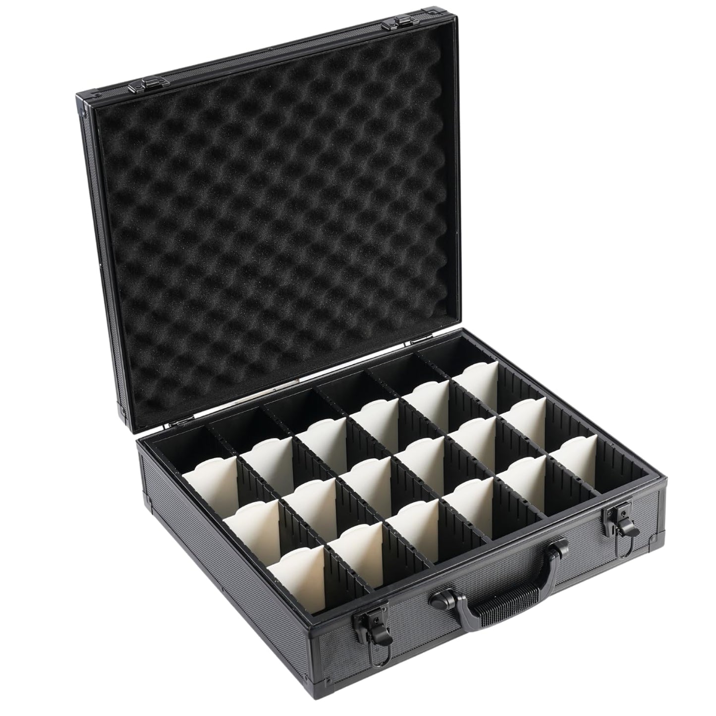 KUOOKING Premium Card Storage Box With Card Dividers For Trading Cards Holds 6000+ Trading Card Storage Box Suitable For Card with Sleeves (XXXXL)