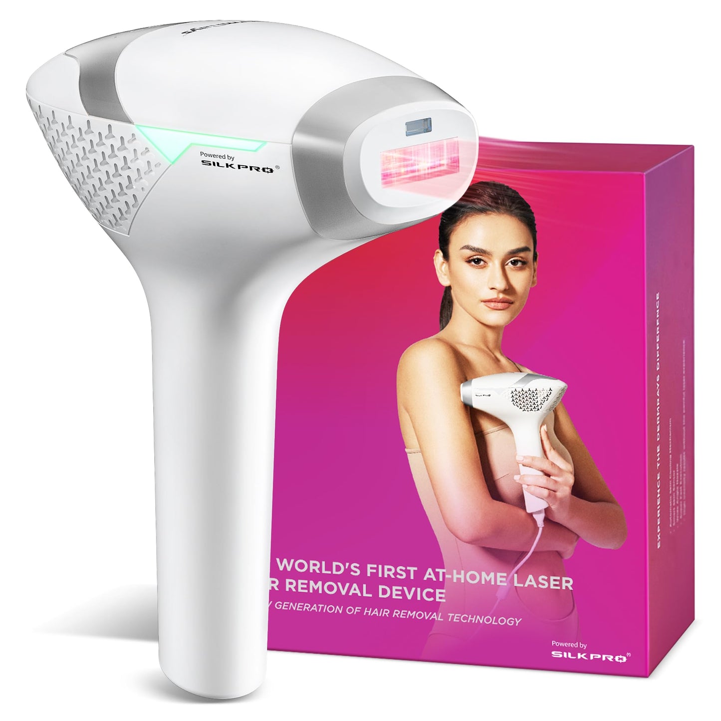 DermRays Diode Laser Hair Removal for Men and Women, V8S for Skin Tone 1-5, Permanent Reduction in Hair Regrowth, The World's Fi